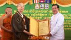 Hun Sen honoured as patron of Buddhist fellowship