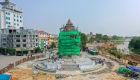 Battambang Independence Monument construction speeds up